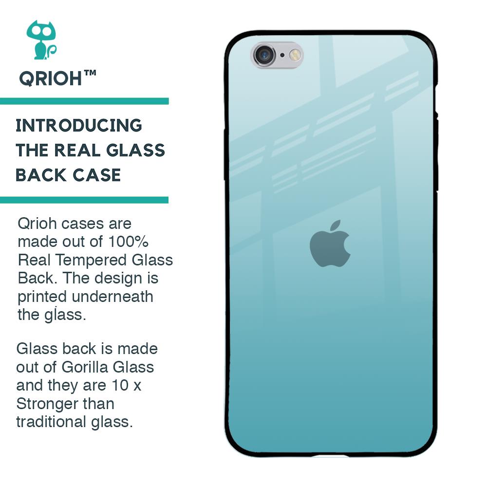 Arctic Blue Glass Case For iPhone 6 Plus