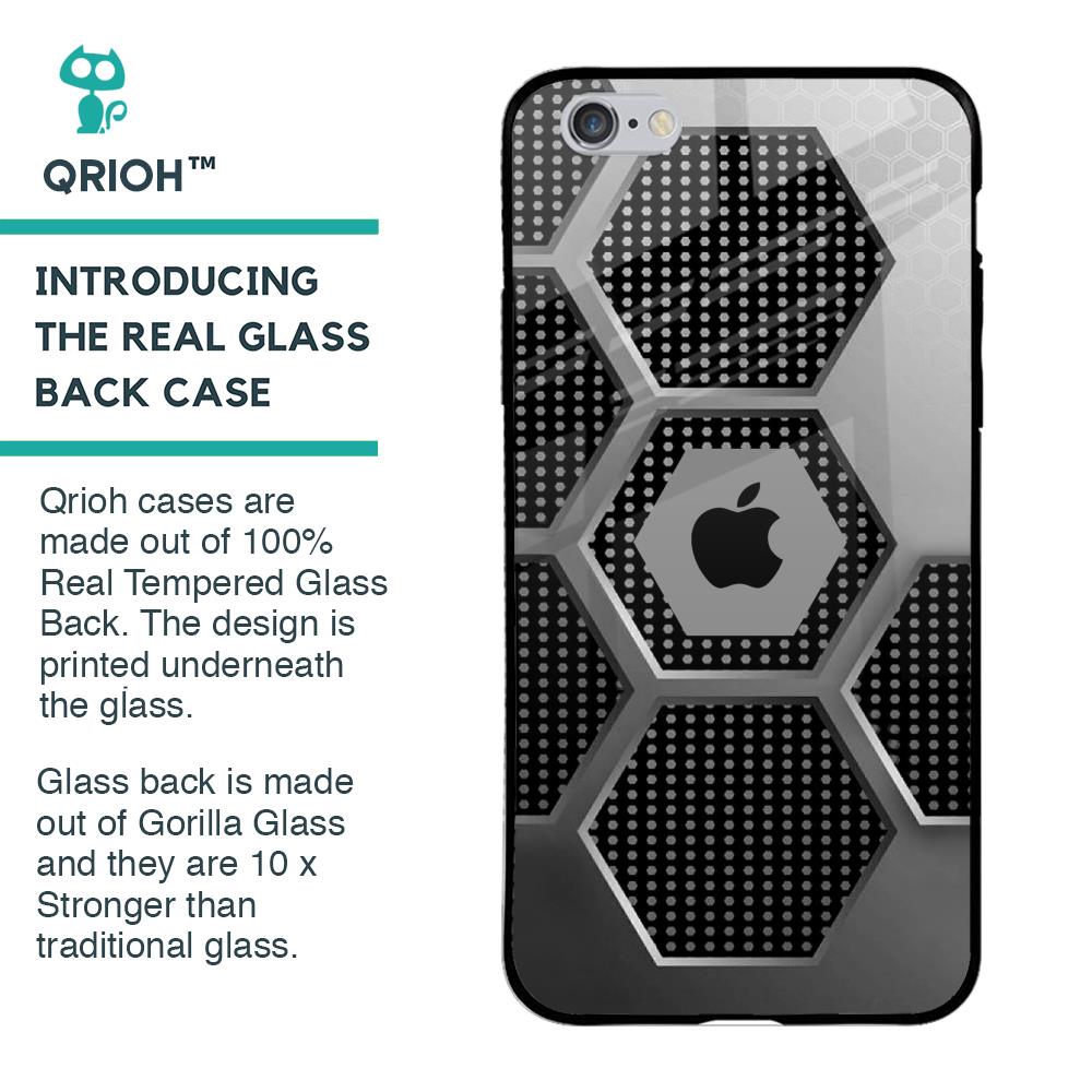 Hexagon Style Glass Case For iPhone 6 Plus