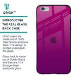 Magenta Gradient Glass Case For iPhone 6 Plus