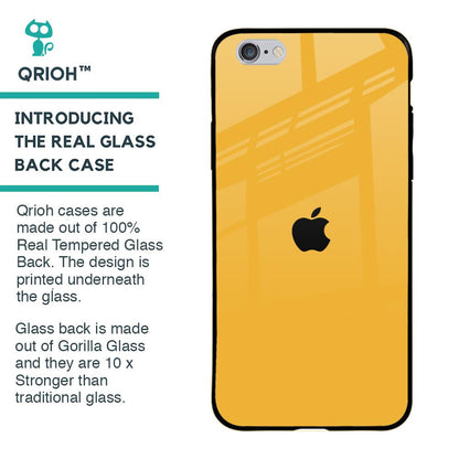 Fluorescent Yellow Glass case for iPhone 6 Plus