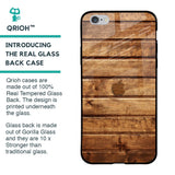 Wooden Planks Glass Case for iPhone 6 Plus
