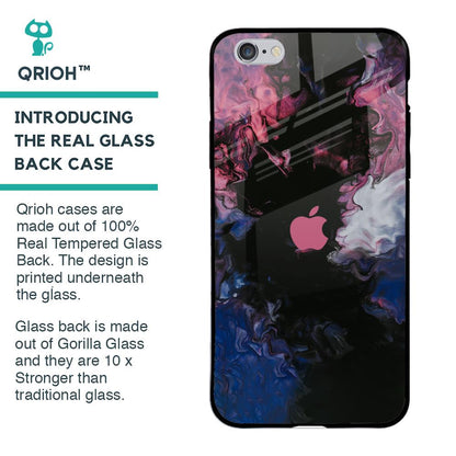 Smudge Brush Glass case for iPhone 6 Plus