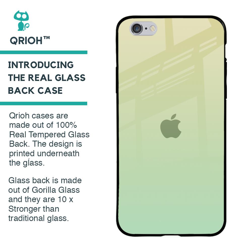 Mint Green Gradient Glass Case for iPhone 6 Plus