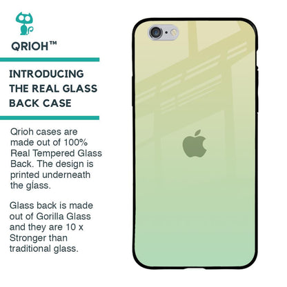 Mint Green Gradient Glass Case for iPhone 6 Plus