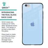 Pastel Sky Blue Glass Case for iPhone 6 Plus