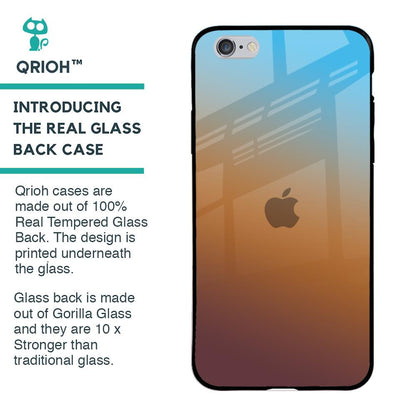 Rich Brown Glass Case for iPhone 6 Plus