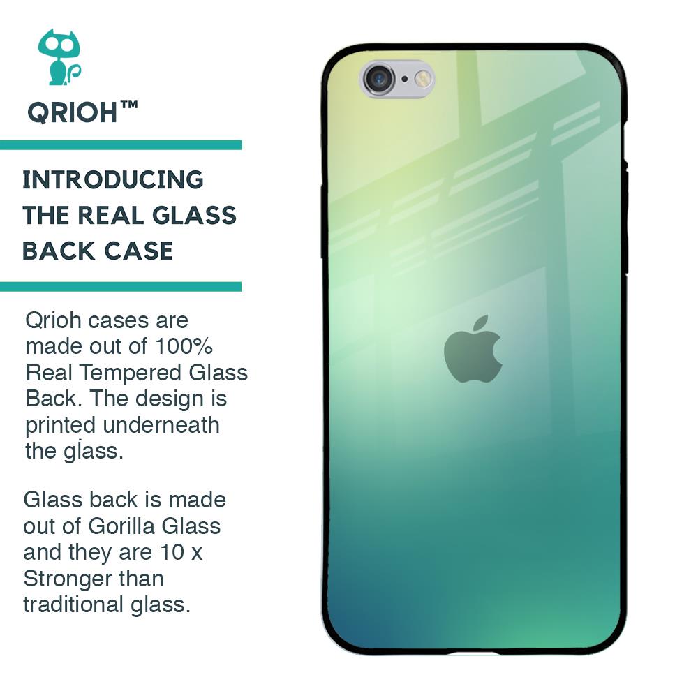 Dusty Green Glass Case for iPhone 6 Plus