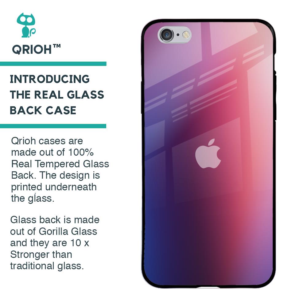 Multi Shaded Gradient Glass Case for iPhone 6 Plus