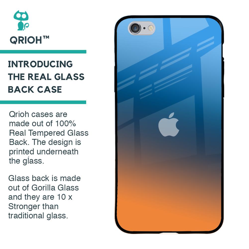 Sunset Of Ocean Glass Case for iPhone 6 Plus