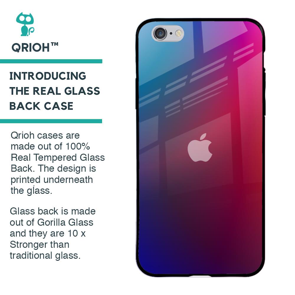 Magical Color Shade Glass Case for iPhone 6 Plus