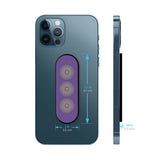 Mandala Glass case with Slider Phone Grip Combo