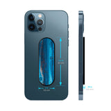 Patina Finish Glass case with Slider Phone Grip Combo
