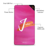 Bold Pink Customized Power Bank