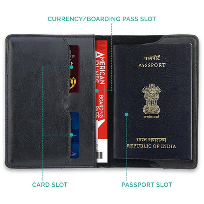Bon Voyage Custom Passport Cover