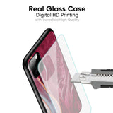 Crimson Ruby Glass Case for Vivo X50 Pro