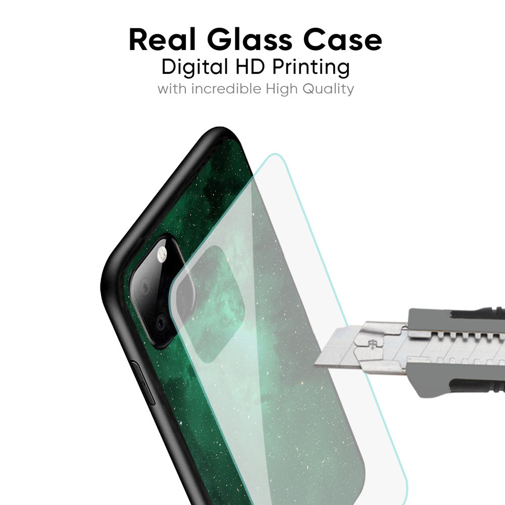 Emerald Firefly Glass Case For Vivo X50 Pro