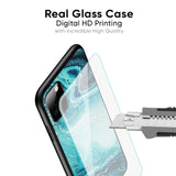 Sea Water Glass Case for Realme C35
