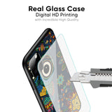 Owl Art Glass Case for Redmi A1