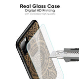 Luxury Mandala Glass Case for Redmi Note 12 5G
