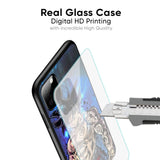 Branded Anime Glass Case for Vivo T1 5G