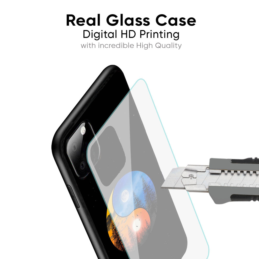 Yin Yang Balance Glass Case for iPhone XS Max
