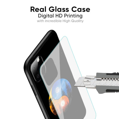 Yin Yang Balance Glass Case for Vivo X50 Pro