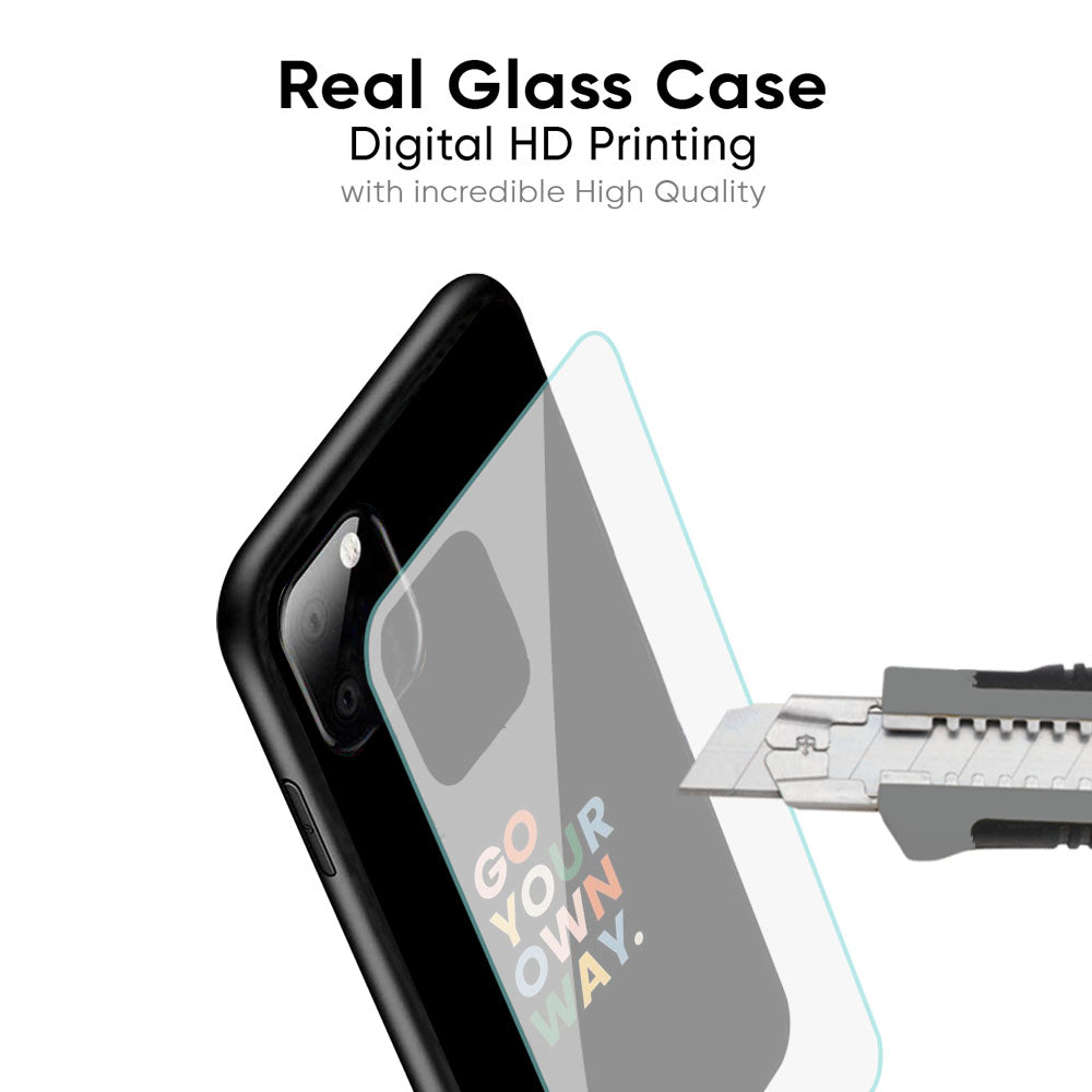 Go Your Own Way Glass Case for Vivo X50 Pro