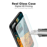 Architecture Map Glass Case for Redmi Note 10 Pro Max
