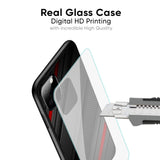 Modern Abstract Glass Case for Vivo V25 Pro