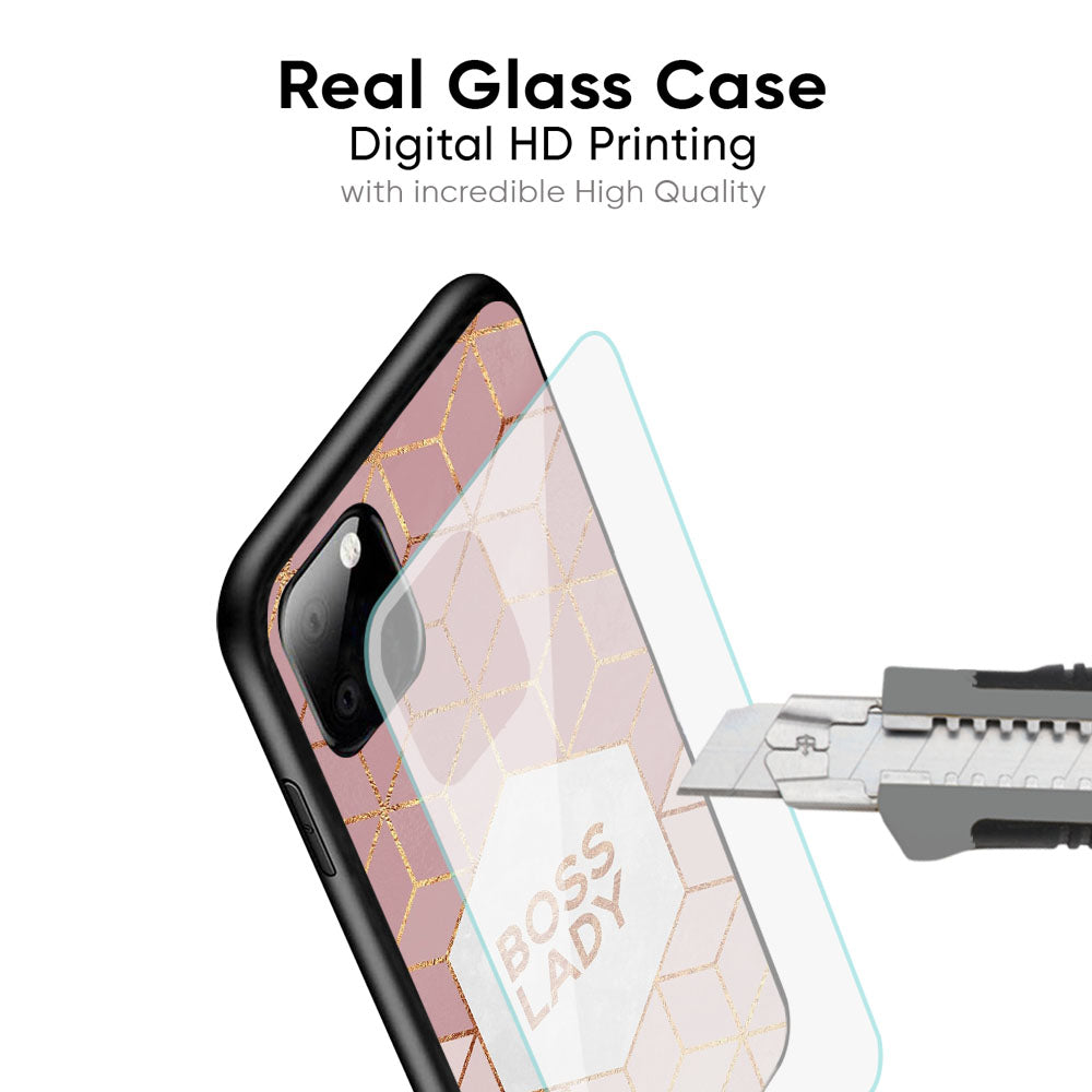 Boss Lady Glass Case for iPhone XS Max