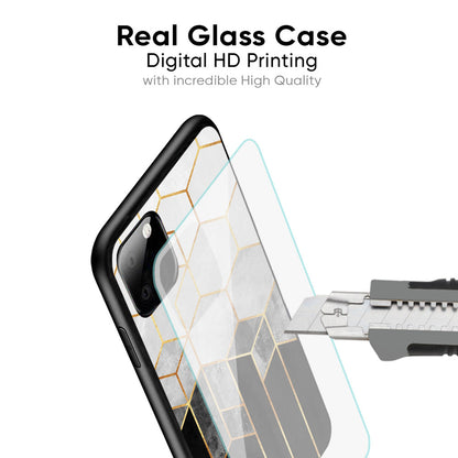 Tricolor Pattern Glass Case for iPhone XS Max