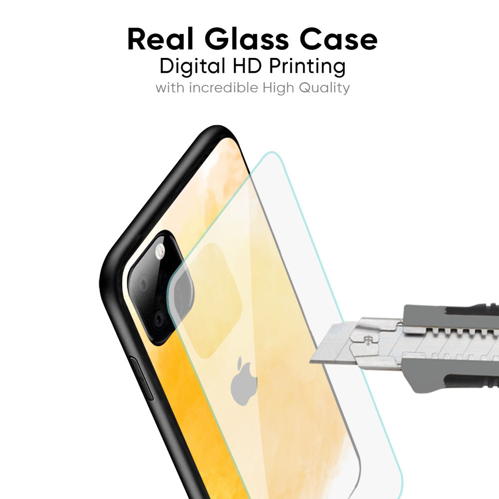 Rustic Orange Glass Case for iPhone XS Max