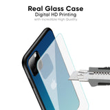 Celestial Blue Glass Case For iPhone XR