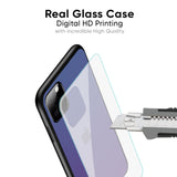 Indigo Pastel Glass Case For iPhone 8 Plus