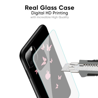Fly Butterfly Glass Case for iPhone XS Max