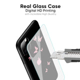 Fly Butterfly Glass Case for iPhone XS Max