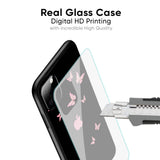 Fly Butterfly Glass Case for iPhone XS