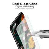 Flowers & Butterfly Glass Case for iPhone 14 Plus