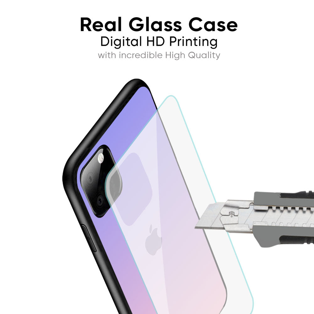 Lavender Gradient Glass Case for iPhone XS Max