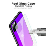 Purple Pink Glass Case for iPhone 15 Plus