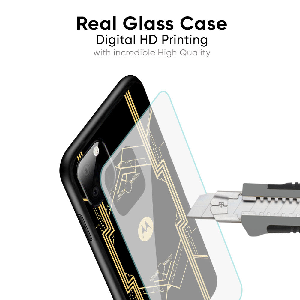 Sacred Logo Glass Case for Motorola G84 5G
