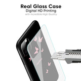 Fly Butterfly Glass Case for Realme X7 Pro