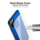 Egyptian Blue Glass Case for Realme X7 Pro