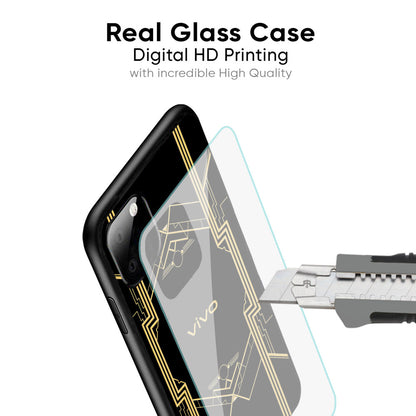 Sacred Logo Glass Case for Vivo X50 Pro