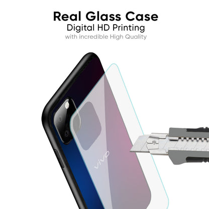 Mix Gradient Shade Glass Case For Vivo X50 Pro
