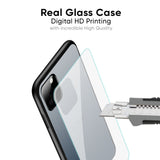Smokey Grey Color Glass Case For Vivo V21e