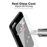 Fly Butterfly Glass Case for Redmi 11 Prime