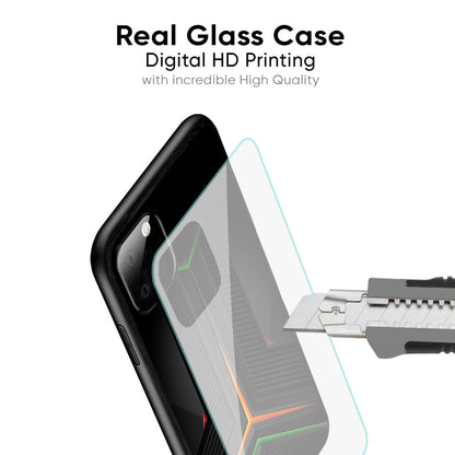 Modern Ultra Chevron Glass Case for IQOO 9 5G