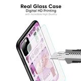 Stock Out Currency Glass Case for iPhone 8 Plus
