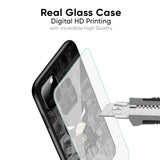 Cartoon Art Glass Case for Redmi Note 9 Pro Max